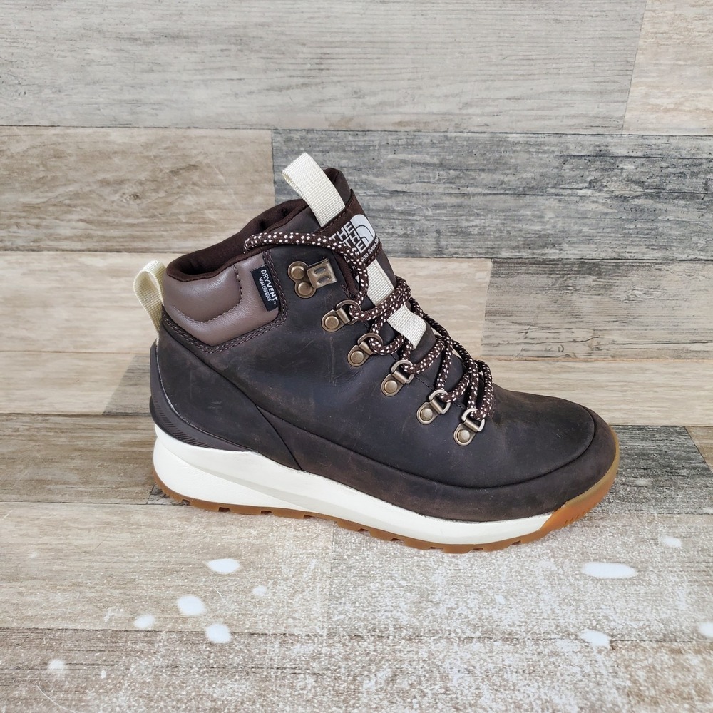 The North Face Back To Berkeley IV Womens Boots 6.5 Brown Waterproof Hiking Boot